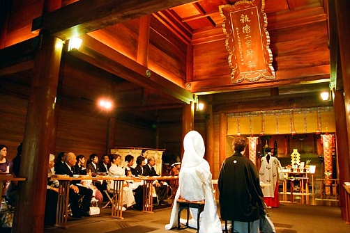 Свадебная церемония в Токио