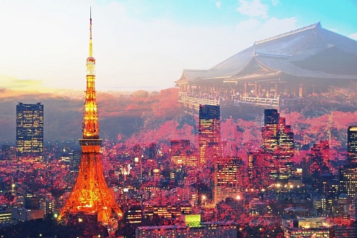 Киото и Токио - непохожие столицы