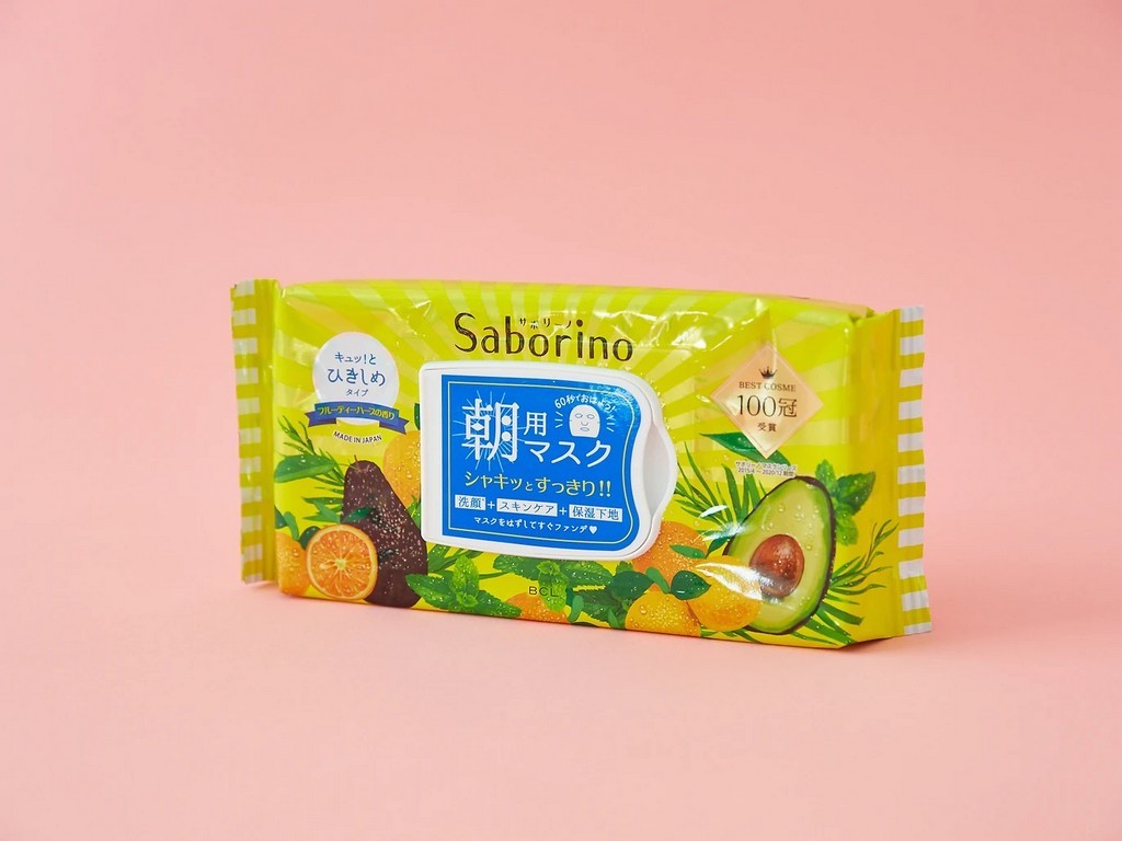 Saborino Face Masks — японские тканевые маски для быстрого ухода