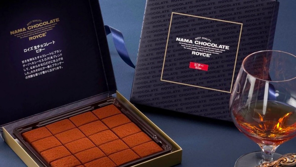 Конфеты Royce nama chocolate — сырой шоколад с Хоккайдо