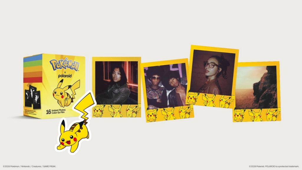 Плёнка Polaroid Pikachu Edition с рамками в виде Пикачу