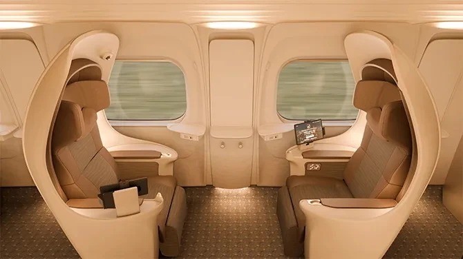 Полуприватные кресла Supreme Class Seat с высокими перегородками