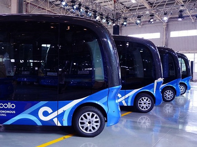 Автономные автобусы Baidu привезут в Японию к 2019 году
