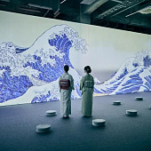 От волн до цветов: укийо-э оживают с запахами и анимацией