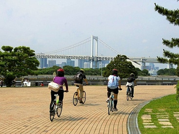 Велосипедная экскурсия по Токио