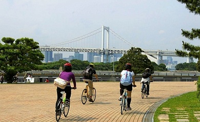 Велосипедная экскурсия по Токио