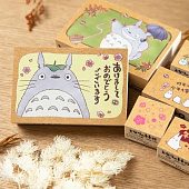 Новый год с Тоторо: Studio Ghibli выпустила праздничные штампы