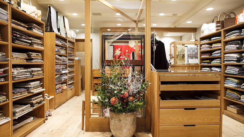Лучшие магазины антикварных и секонд-хенд кимоно в Токио