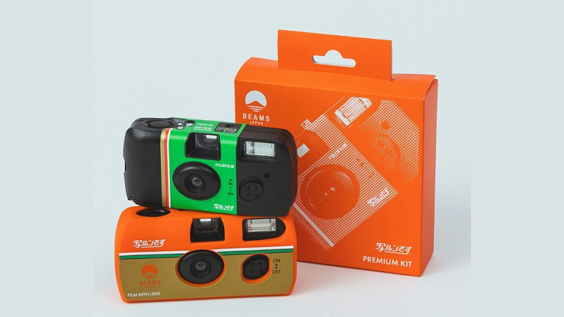Beams Japan и Fujifilm выпустили совместную плёночную камеру