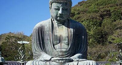 Статуя Большого Будды. Храм Котоку-ин