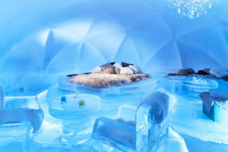 Ледяной отель на Хоккайдо  