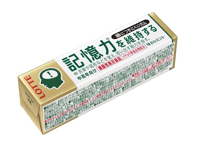 В Японии начали продавать жвачку, которая освежает память