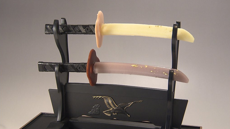 В Японии выпустили мороженое в форме самурайского меча