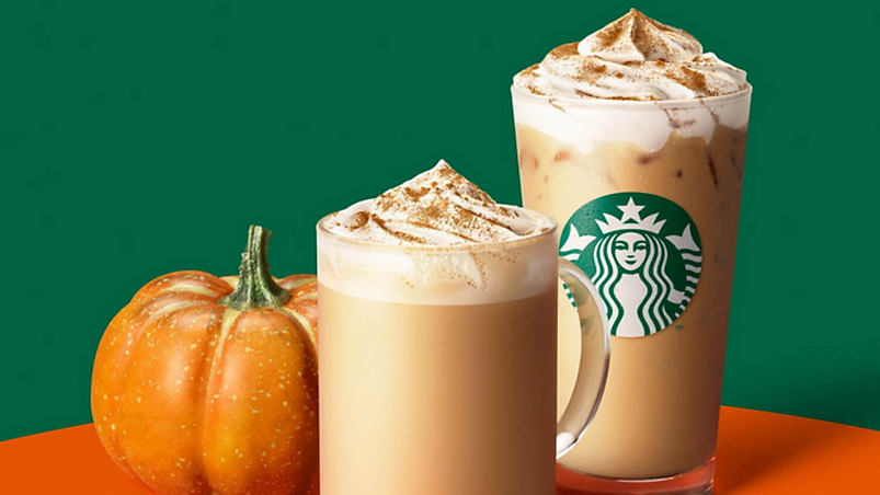 Знаменитый тыквенный латте вернулся в Starbucks!