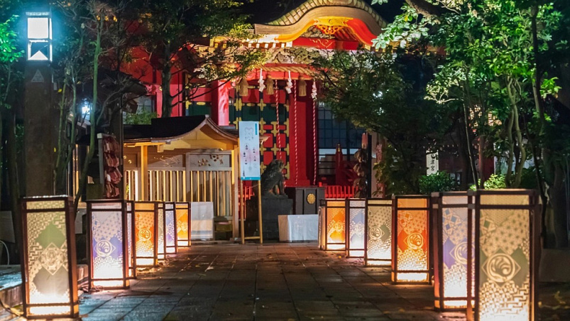 Фестиваль света Enoshima Lanterns 2026 на острове Эносима