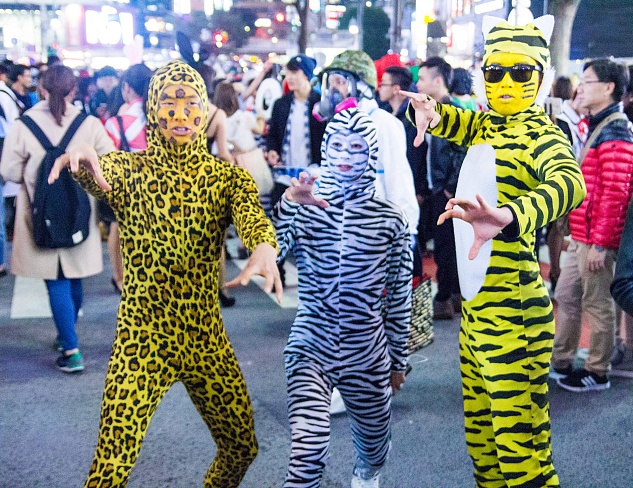 В Сибуе хотят запретить пить на улицах во время Хэллоуина