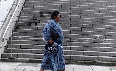 Пешеходная экскурсия с борцами сумо по Асакусе и Рёгоку