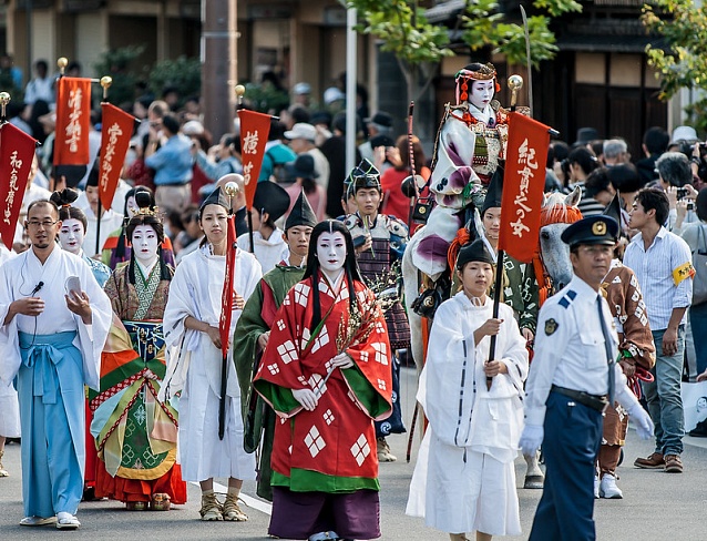 Фестиваль Дзидай Мацури прошел в Киото