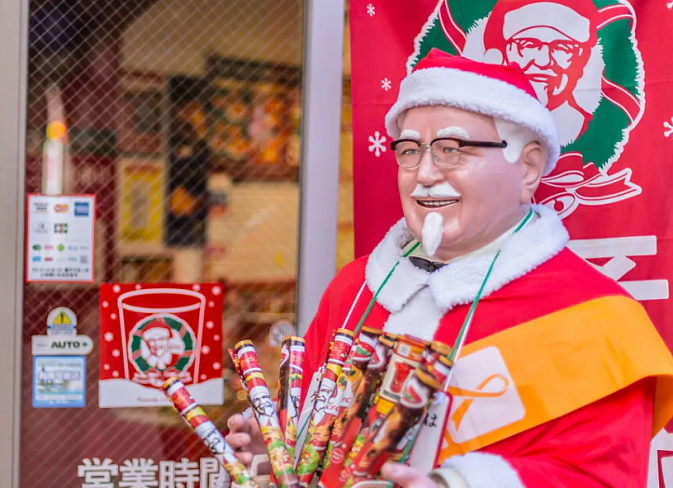 Почему в Японии едят KFC на Рождество?