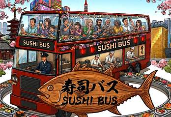 SUSHI BUS: первый в мире кайтэн-дзуси на колёсах в Токио