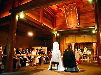 Свадебная церемония в Токио