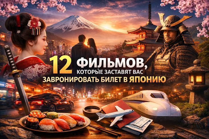 12 фильмов, которые заставят вас забронировать билет в Японию
