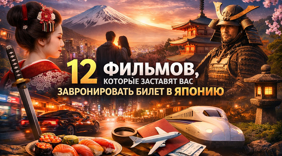 12 фильмов, которые заставят вас забронировать билет в Японию
