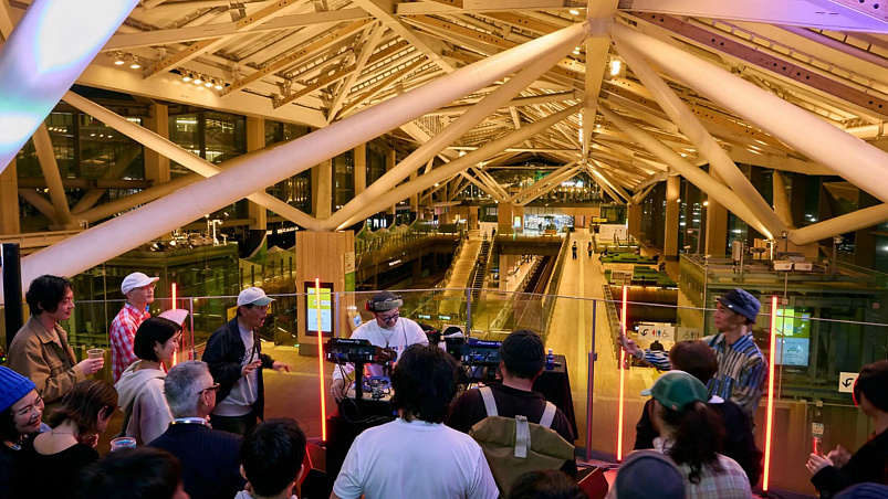 DJ-вечеринки пройдут на станции Takanawa Gateway City в феврале