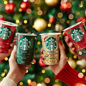 Starbucks Japan встречает Рождество: новый шоколадно-ягодный латте уже в продаже!