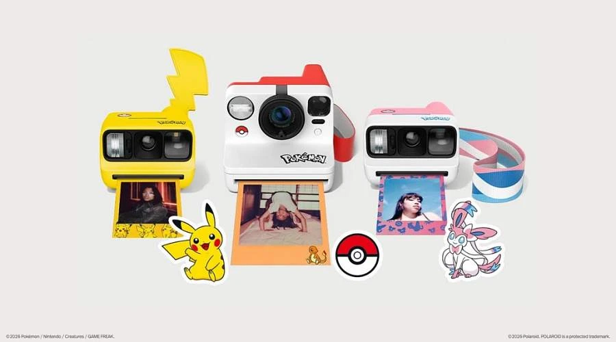Polaroid и Pokémon впервые выпустили совместные камеры