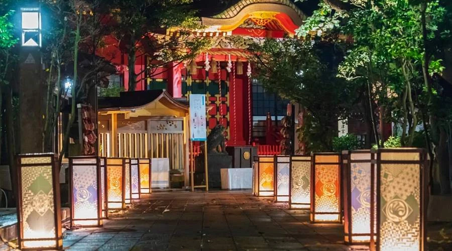 Фестиваль света Enoshima Lanterns 2026 на острове Эносима