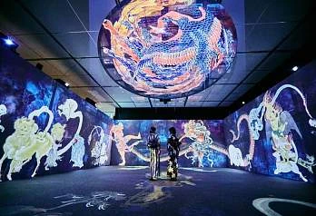 Ёкаи оживают в Токио: весенняя иммерсивная выставка