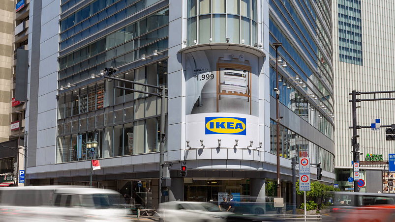 В районе Синдзюку открылся магазин Ikea.