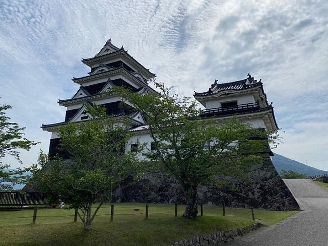 Castle stay или проживание в замке Одзу