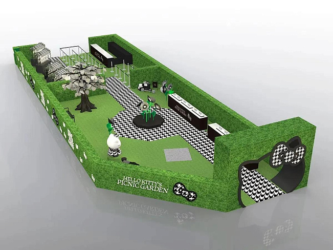 Hello Kitty приглашает на пикник в сердце Роппонги